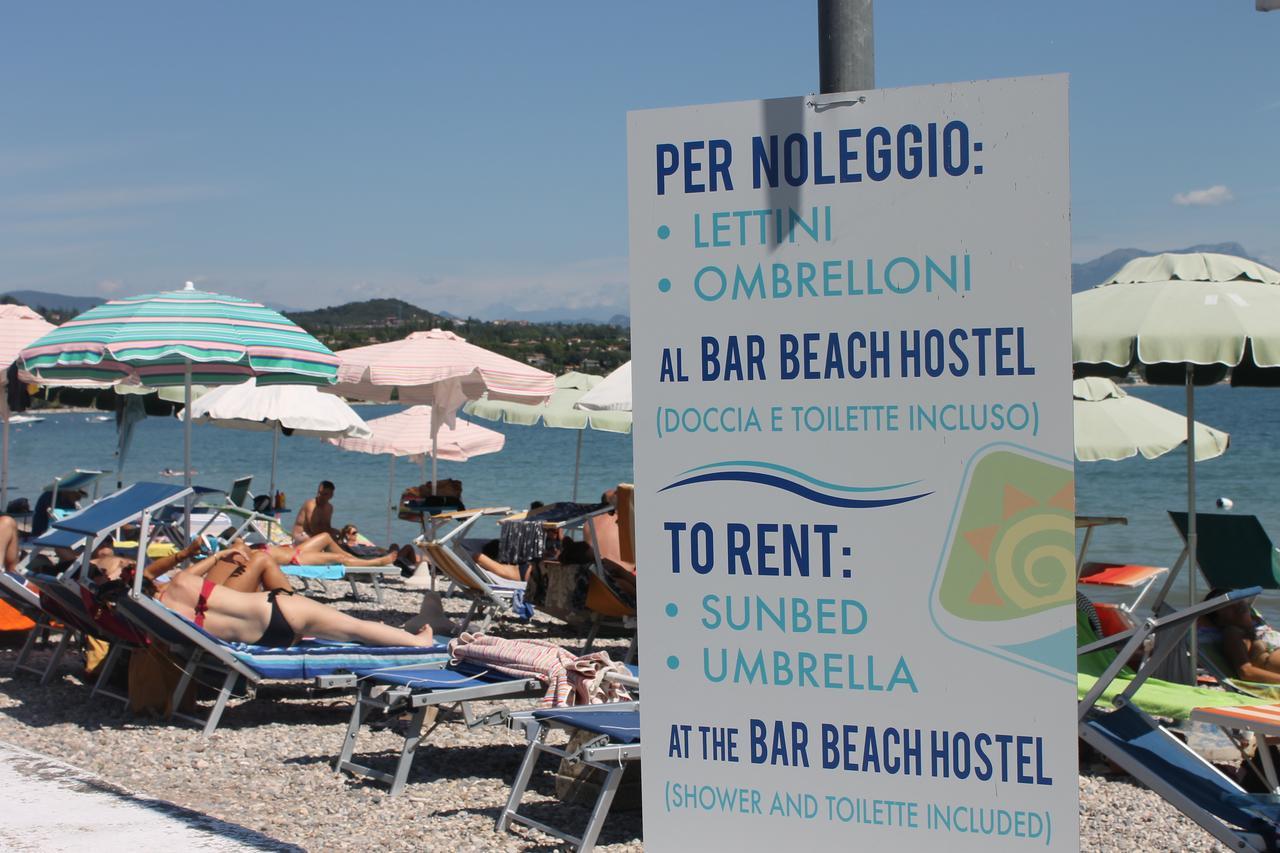 Lake Garda Beach Hostel Padenghe sul Garda Bagian luar foto